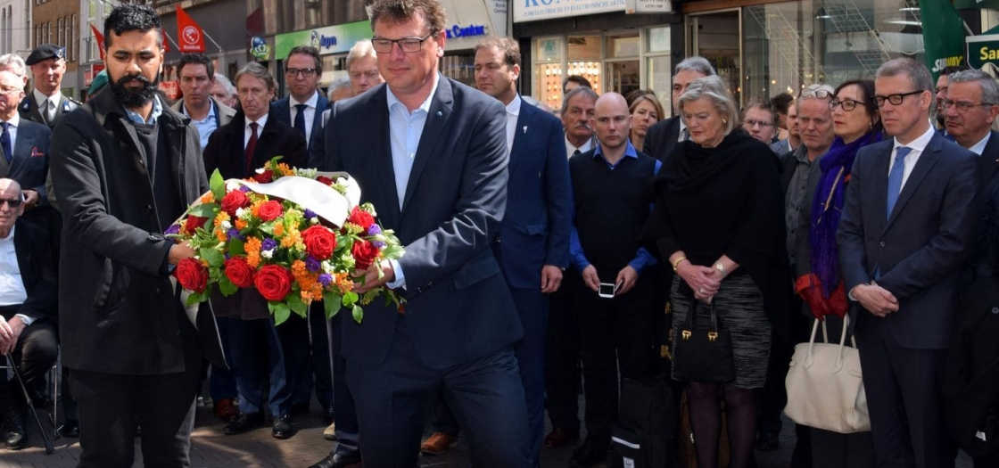 Herdenkingsbijeenkomst 4 mei 2022 Nieuwspoort