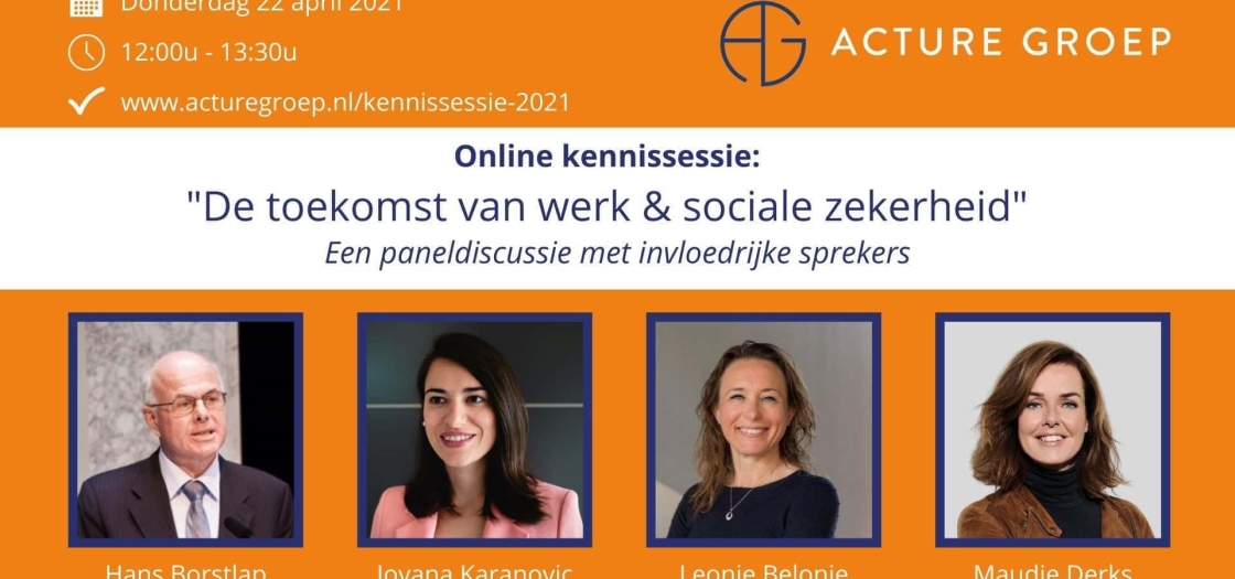 De toekomst van werk & sociale zekerheid