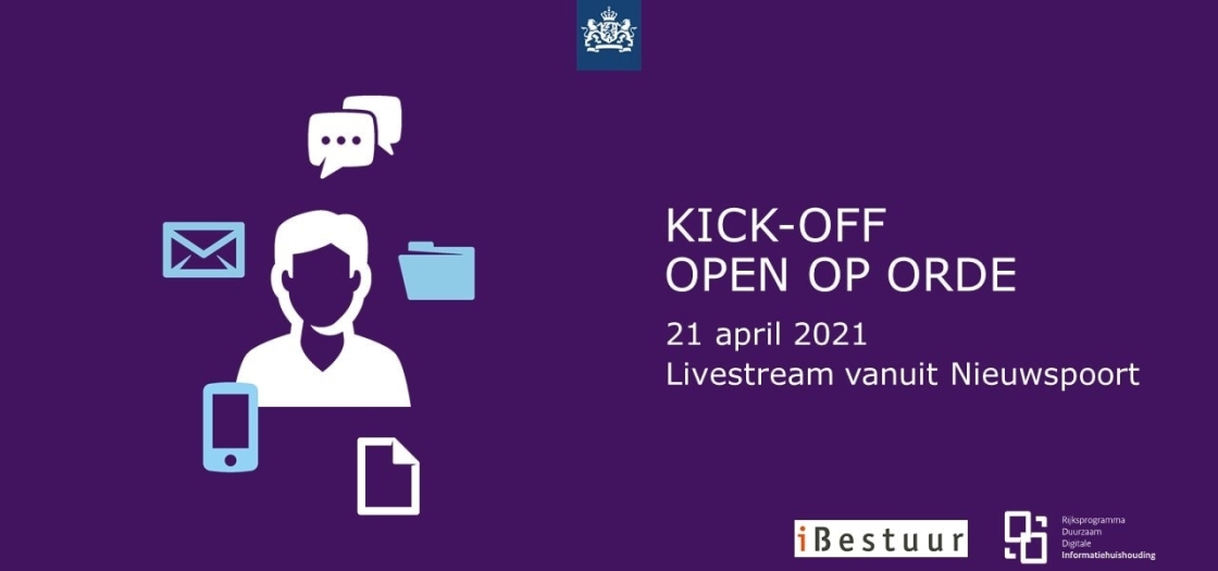 Kick-off bijeenkomst Actieplan Open op Orde