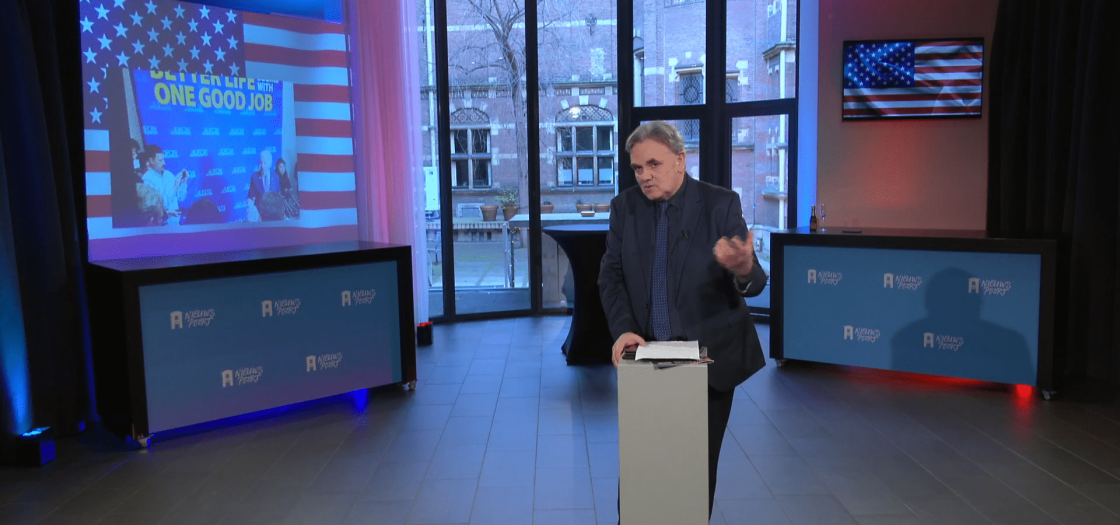 Dinerlezing Willem Post - een verdeeld Amerika 1 jaar na Biden victorie