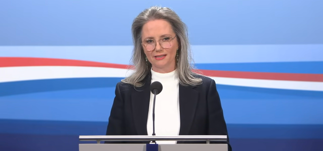 Persconferentie vicepremier Agema