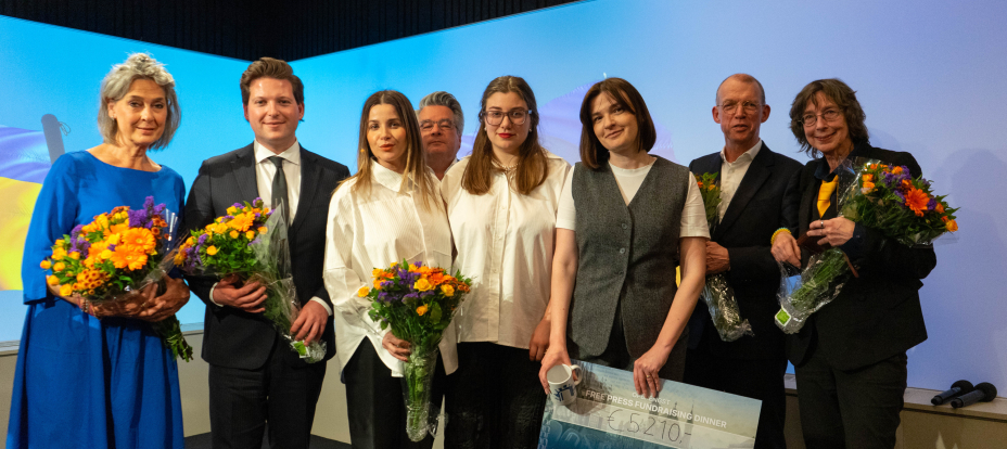 Samen voor het vrije woord: eerste Free Press Fundraising Dinner Nieuwspoort een succes