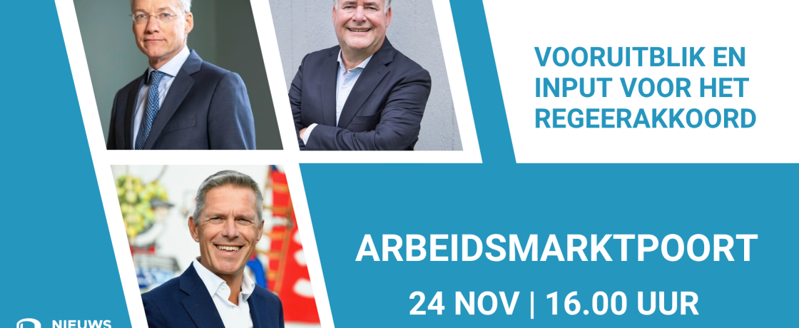 Arbeidsmarktpoort met Michiel Muller en Maarten Camps