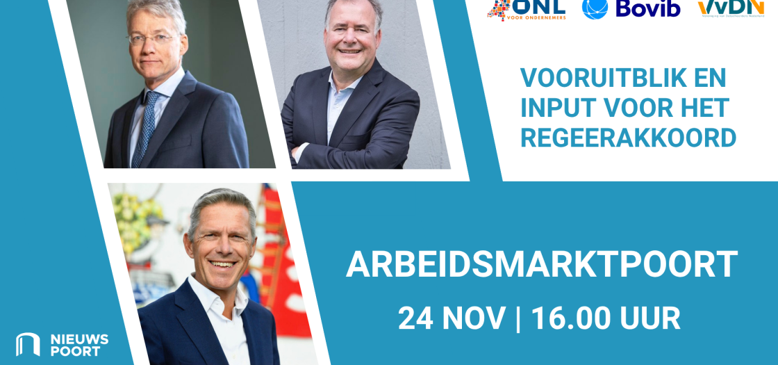 Arbeidsmarktpoort met Michiel Muller en Maarten Camps
