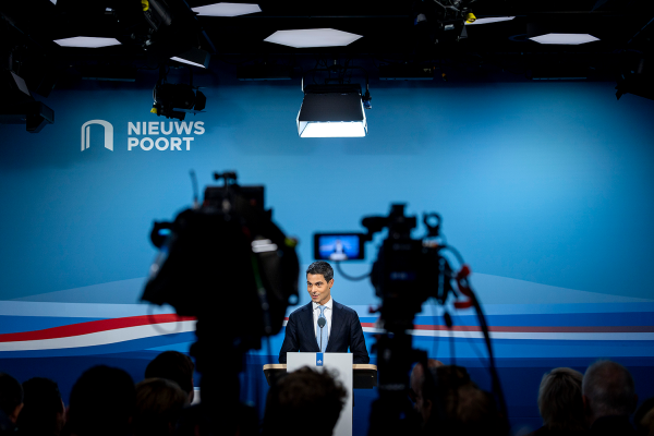Persconferentie minister-president Jetten