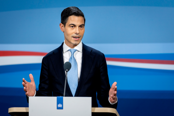 Persconferentie minister-president Jetten