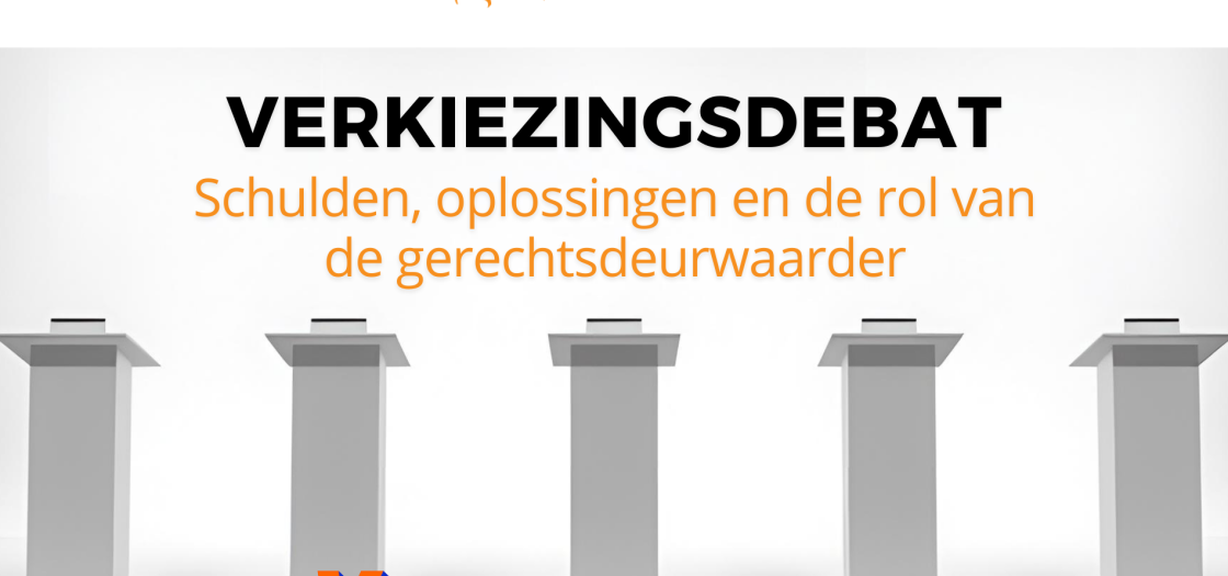 KBvG Verkiezingsdebat 2025 – Politiek in gesprek over schulden, bestaanszekerheid en de rechtsstaat