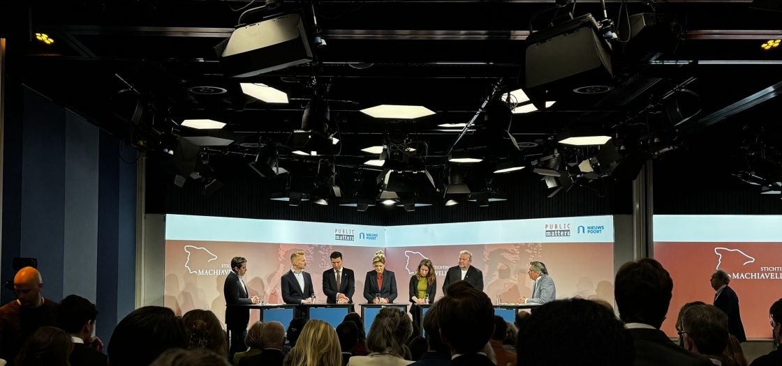 Campagneleidersdebat Gemeenteraadsverkiezingen 2026 in Nieuwspoort