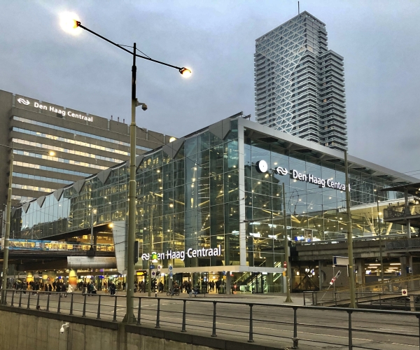 Netherlands The Hague Den Haag Central Station 01