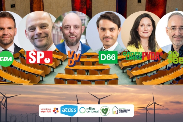 Verkiezingsdebat Een betaalbare voorspelbare energierekening voor iedereen