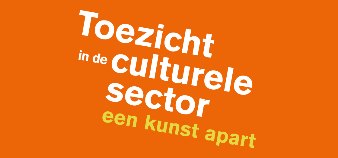 'Toezicht in de culturele sector: een kunst apart'