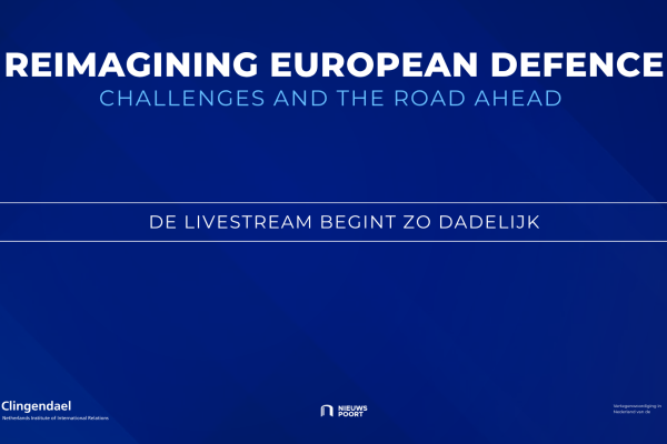 LIVE | Conference: Reimagining European Defence