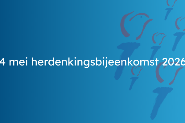 4 mei herdenkingsbijeenkomst 2026