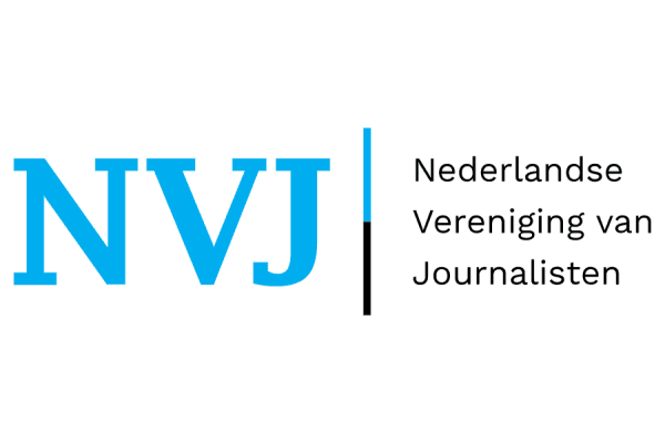 nvj nederlandse vereniging van journalisten logo vector