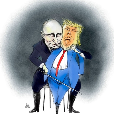 Poetin bespeelt Trump